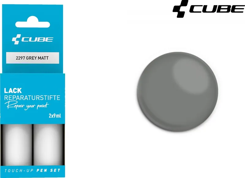 Cube Grey Matt 30ml Touch Up Paint Pen Set - 2297